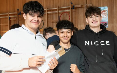 Year 11 Students Celebrate on Results Day