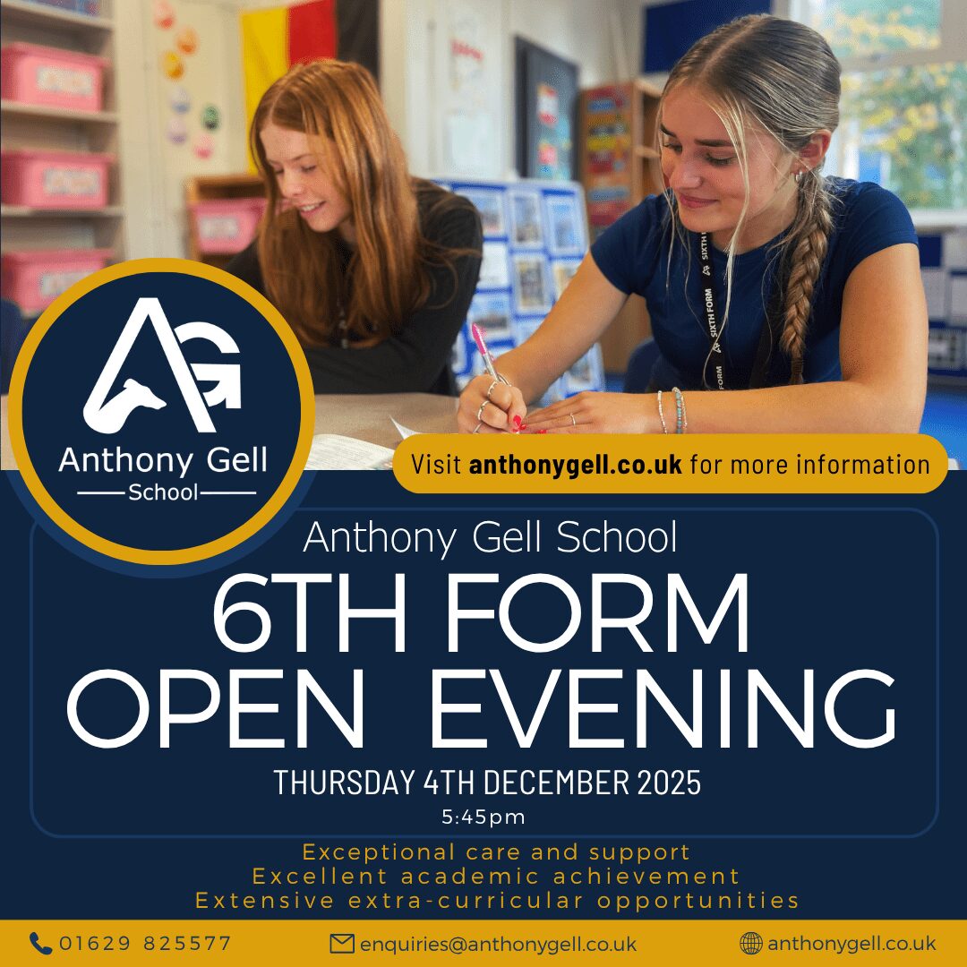 6th Form Open Evening Ad 2025 (Social Meida Post)